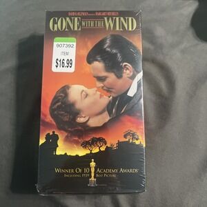 Gone With the‎ Wind (VHS) 2-Tape Set Brand New Factory Sealed